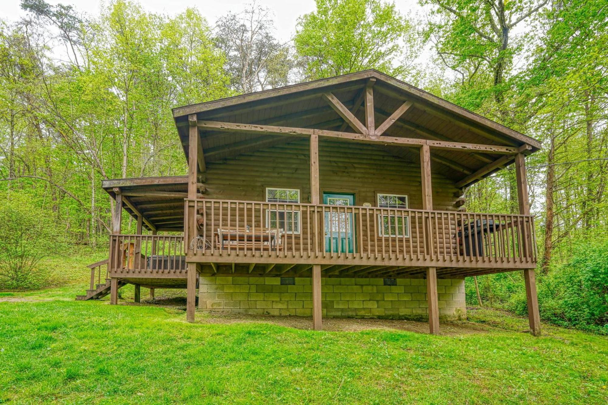 Blue Rose Cabins - Rosebud Cabin Logan Exteriör bild